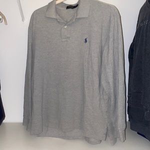 Mesh Long-Sleeve Polo Shirt! ⭐️